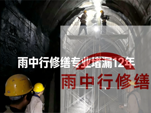 衢州长安镇隧道堵漏工程案例